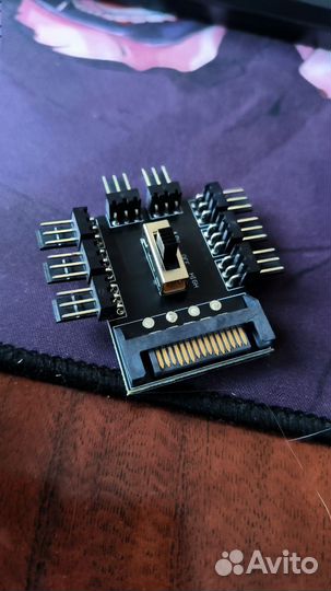 Разветвитель на 8 кулеров