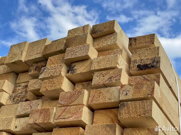 Доска обрезная 25х150х6000