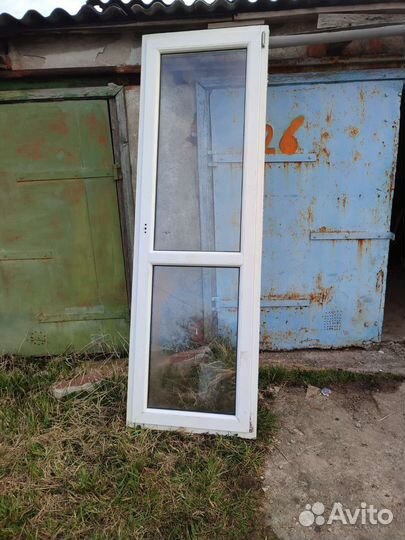 Дверь балконная пвх бу 226/72