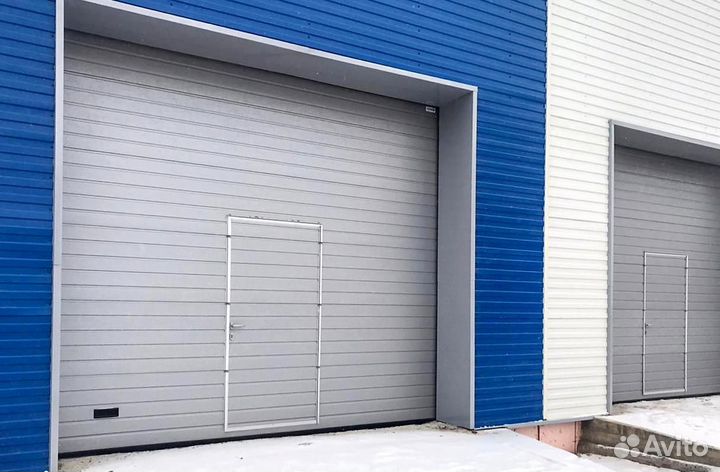 Секционные ворота. Гаражные и промышленные