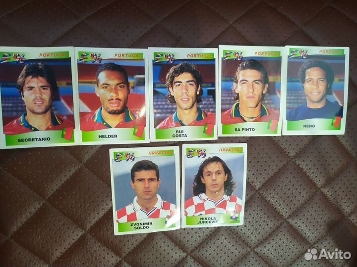 Наклейки Панини Евро96 Panini Euro96