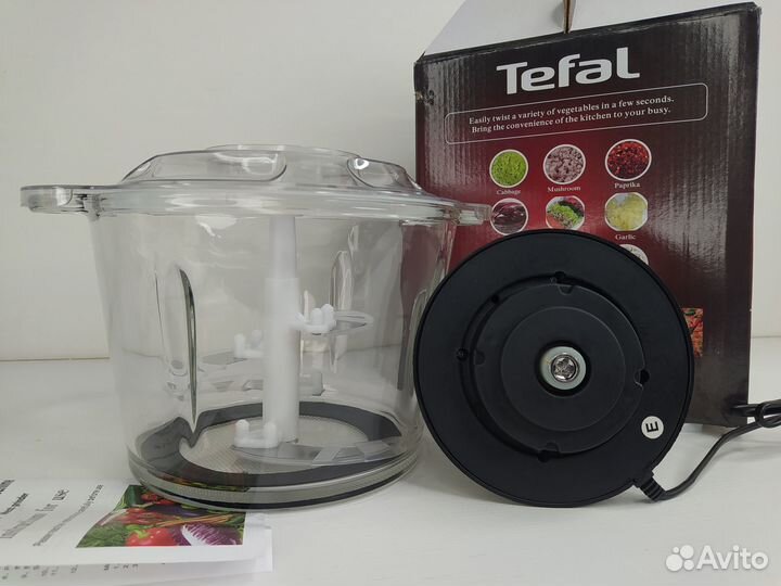 Измельчитель Tefal 3 литра стеклянная толстая чаша