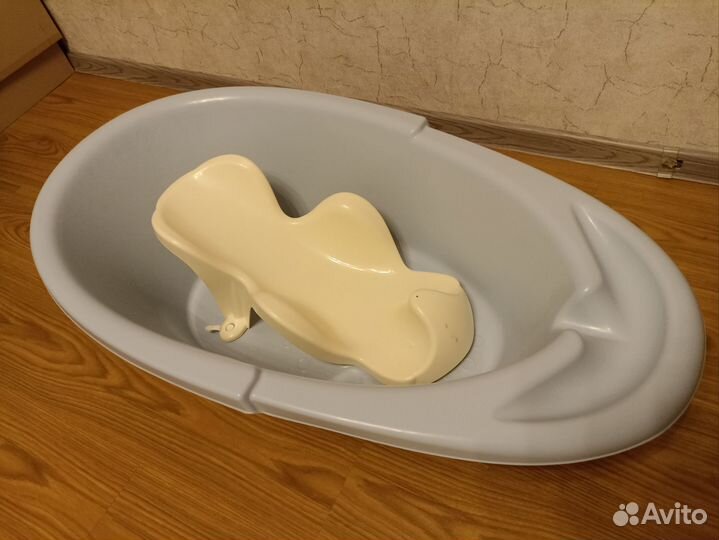 Ванночка для купания + гамак + горка