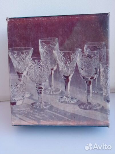 Хрусталь, рюмки, вазы СССР