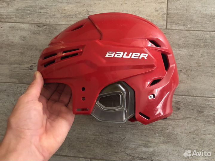Шлем хоккейный bauer re akt m размер