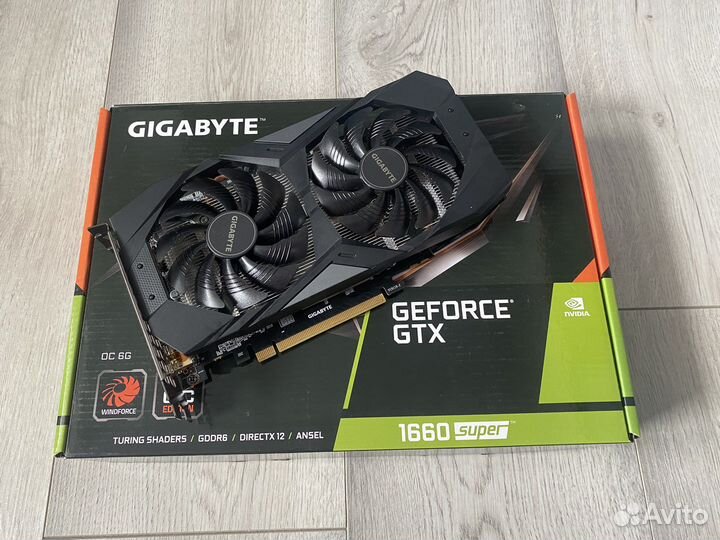 Видеокарта gtx 1660 super 6gb