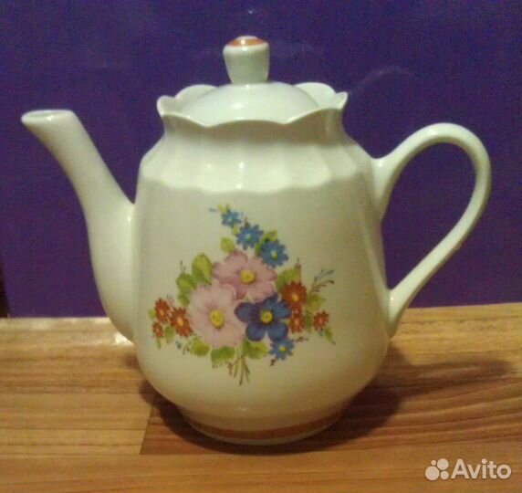 Чайники заварочные, фарфор
