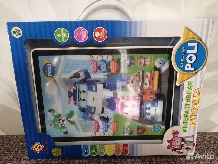 Детский планшет Робокар Поли