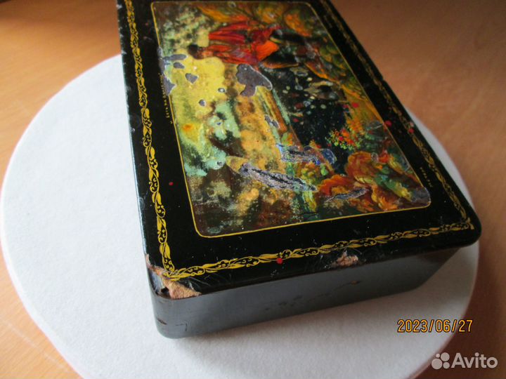Шкатулка старенькая. Мстера. 