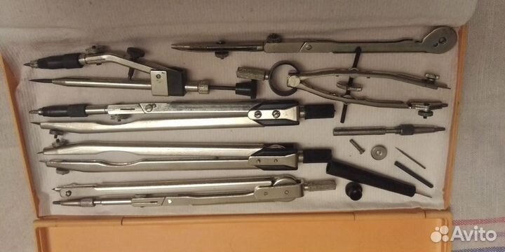 Готовальня СССР чертежный набор