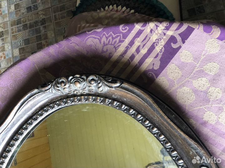 Зеркало старинное в раме советское