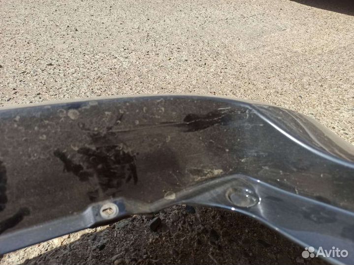 Задний бампер Калина 2 хэтчбек, цвет космос