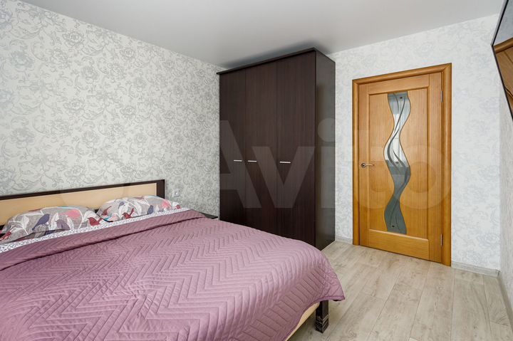 2-к. квартира, 55 м², 2 кровати