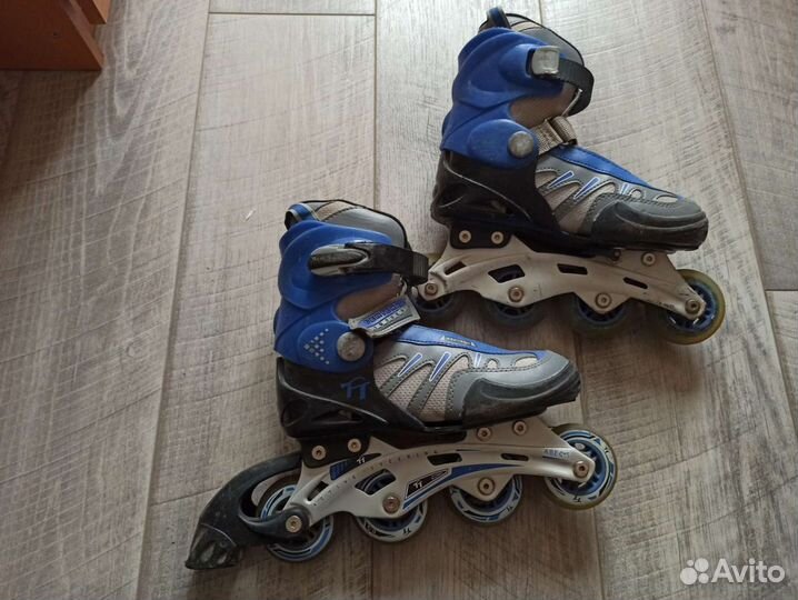 Роликовые коньки раздвижные 35-38 р
