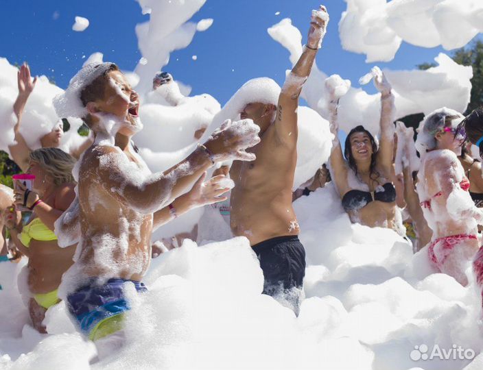 Пенное шоу Пенная вечеринка Клин