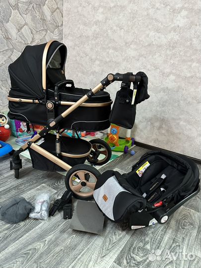 Коляска luxmom 3 в 1