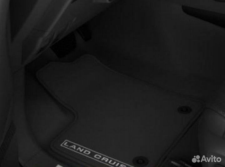 Велюровые коврики toyota land cruiser 300