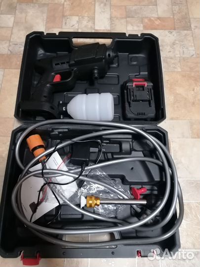 Автомойка высокого давления аккумуляторная