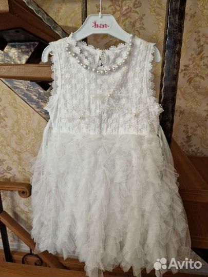 Костюм Зимушка, метелица, снежинка, р.116/122/128