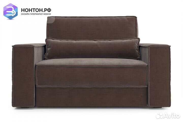 Кресло тик-так Сохо коричневое