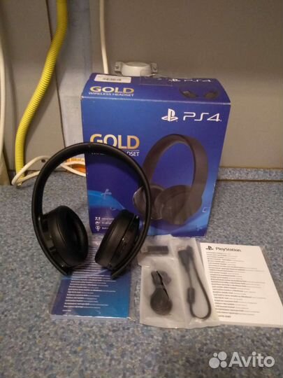 Беспроводные наушники sony для ps4 pro slim fat