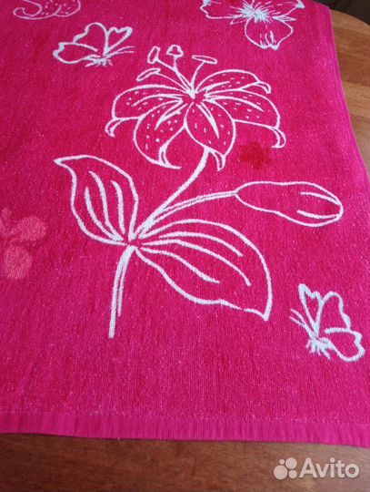 Полотенце махровое новое