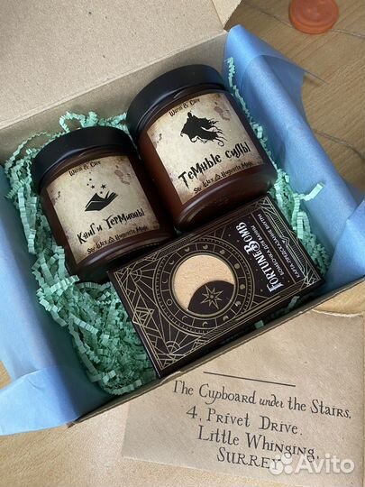 Набор на Новый Год Гарри Поттер свечи