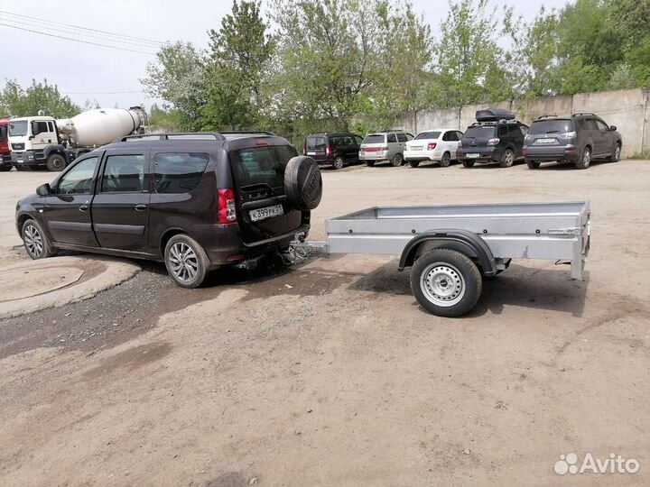 Прицеп легковой с тентом 53 см. Для дачи