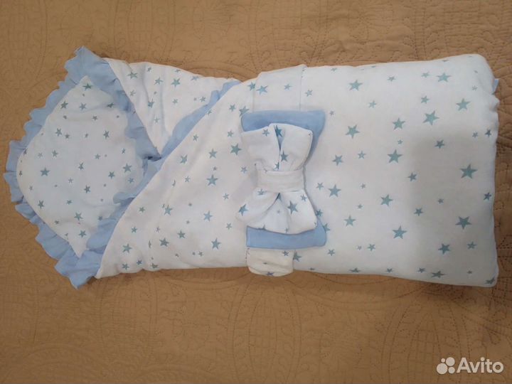 Конверт на выписку для мальчика весна осень