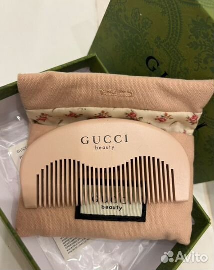 Расческа гребень gucci гучи с коробкой