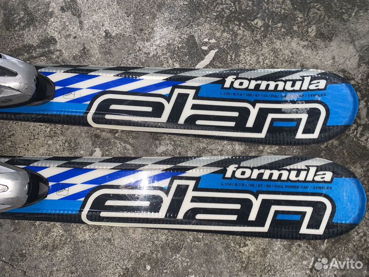Горные лыжи 110 детские elan formula