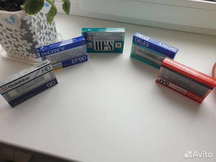 Аудиокассеты новые запечатанные