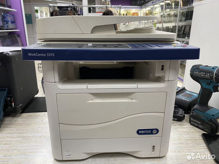 Мфу лазерное Xerox WorkCentre 3315DN, ч/б, A4