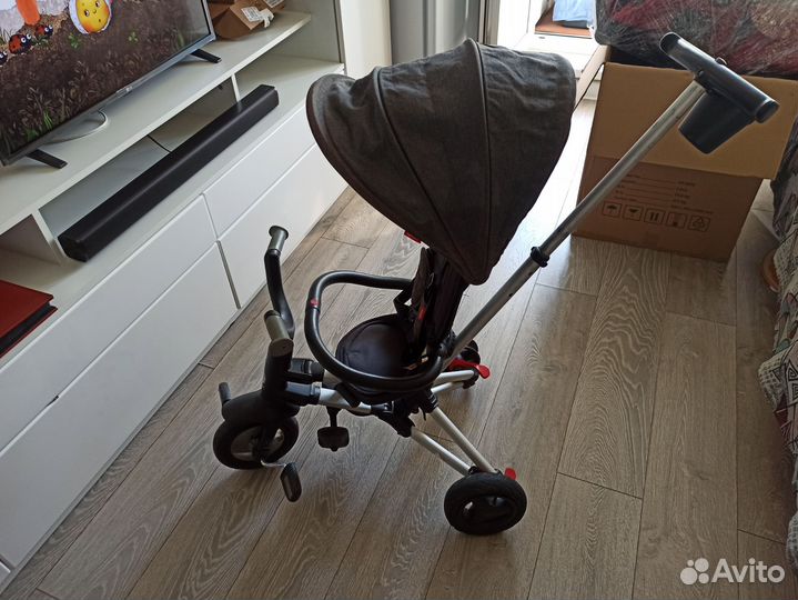 Детский складной трёхколёсный велосипед