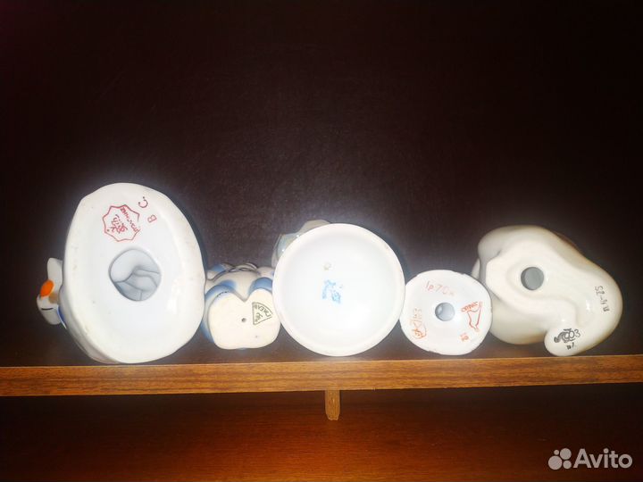 Фарфоровые статуэтки СССР лфз Дулёво Вербилки