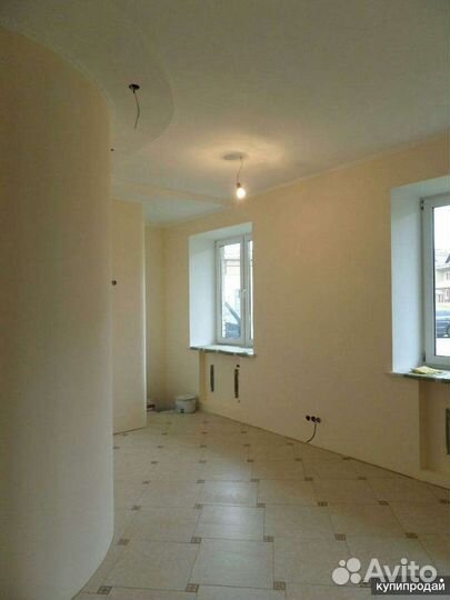 Шпаклёвка стена и потолок