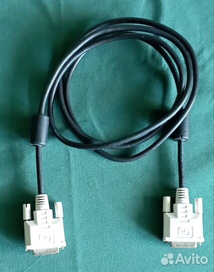 Кабель для монитора VGA -VGA, DVI - DVI