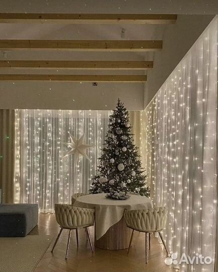 Гирлянда-штора