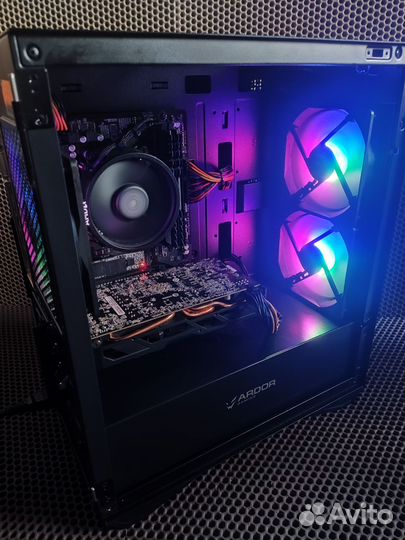 Игровой компьютер Ryzen 5 2600 16гб RX580