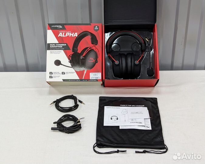 Проводная гарнитура HyperX Cloud Alpha (Новая)