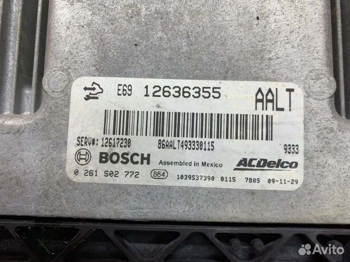 Блок управления двигателем Chevrolet Camaro 5 3.6