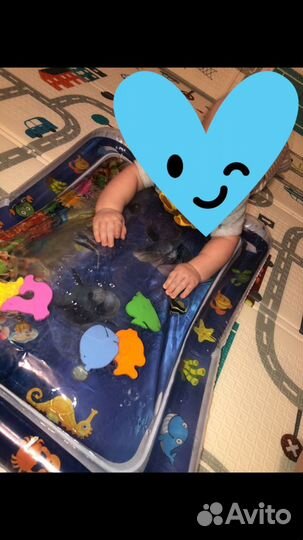 Детский водный коврик