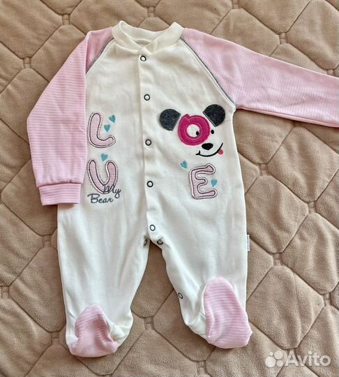 Вещи пакетом для девочки 62-68