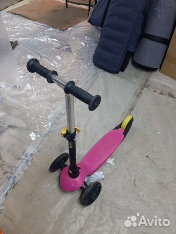 Самокат детский трехколесный