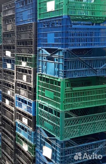 Ящики пластиковые овощные, фруктовые,грибные