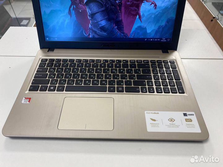Ноутбук Asus VivoBook (A6/ SSD/ 4gb DDR4)