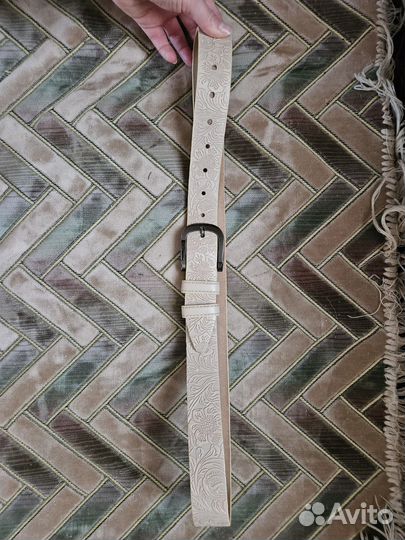 Ремень женский кожаный