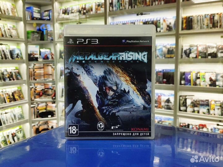 Игра на ps3 Metal Gear Rising Revengeance