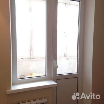 Балконный блок с дверью