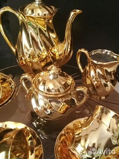 Кофейный сервиз винтаж Япония, 70гг 20века